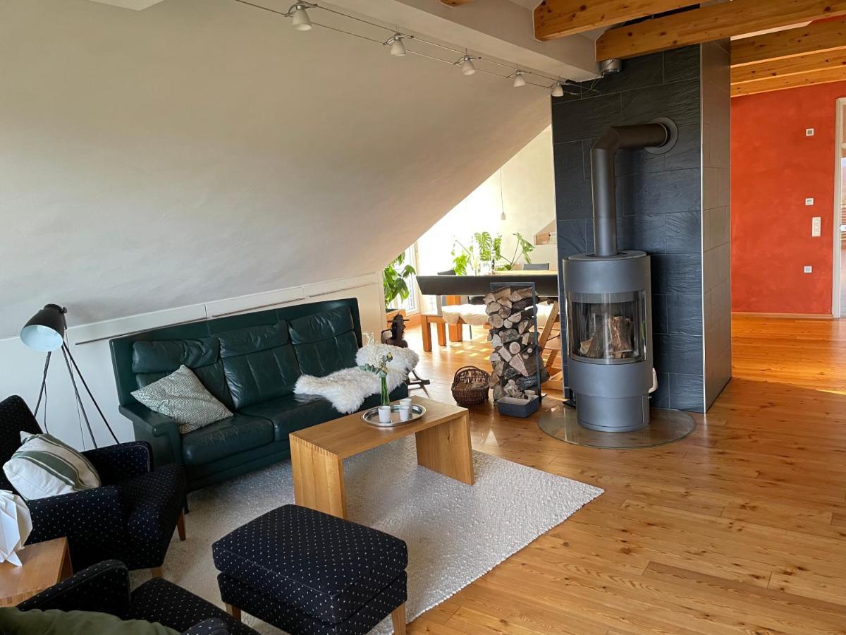 Ferienwohnung Nussbaum-Nest Hausen  Exteriör bild