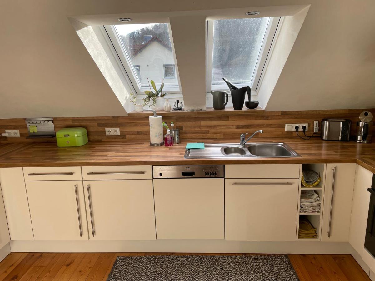 Ferienwohnung Nussbaum-Nest Hausen  Exteriör bild